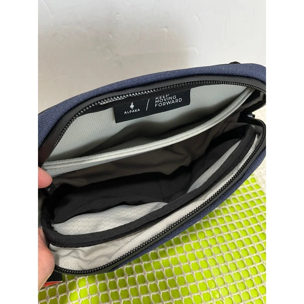 Alpaka Go Sling Nano Axoflux Blue 600D Weatherproof Crossbody Bag travel New